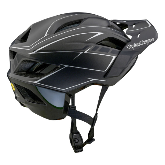 TLD HELMA FLOWLINE SE MIPS PINSTRIPE CHARCOAL / BLACK (11001801)