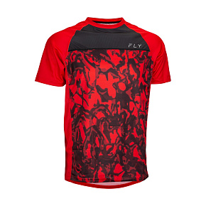 dres SUPER D, FLY RACING - USA (červená camo/černá) dres SUPER D, FLY RACING - USA (červená camo/černá)