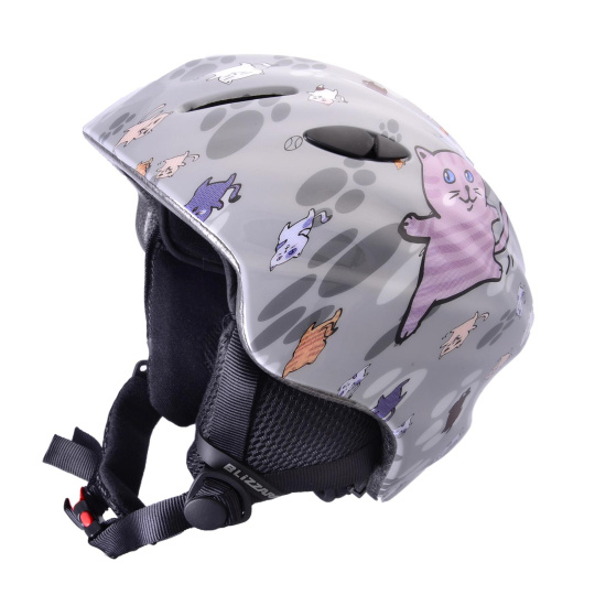BLIZZARD MAGNUM ski helmet, grey cat shiny, size 48-5, 2022