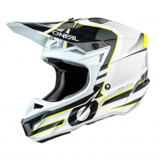 Přilba O´Neal 5Series SLEEK bílá/šedá Přilba O´Neal 5Series SLEEK bílá/šedá