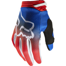 Dětské MX rukavice Fox Yth 180 Toxsyk Glove  Fluorescent Red