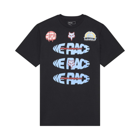 Pánské triko Fox Pro Circuit Ss Tee  Black