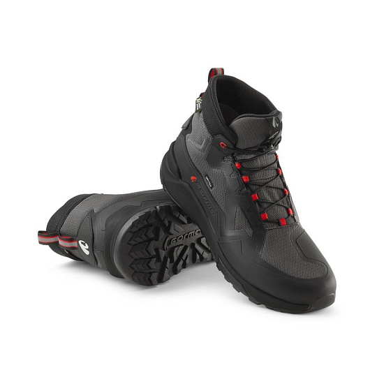 Moto boty FORMA KUMO DRY černo/antracitovo/červené Moto boty FORMA KUMO DRY černo/antracitovo/červené