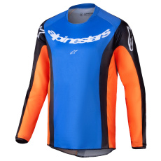 dres RACER MELT, ALPINESTARS, dětský (oranžová/modrá) 2025 dres RACER MELT, ALPINESTARS, dětský (oranžová/modrá) 2025