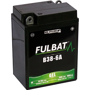 baterie 6V, B38-6A GEL, 13Ah, 105A, bezúdržbová GEL technologie 119x83x161 FULBAT (aktivovaná ve výrobě) baterie 6V, B38-6A GEL, 13Ah, 105A, bezúdržbová GEL technologie 119x83x161 FULBAT (aktivovaná ve výrobě)