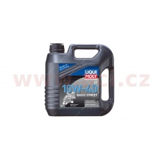 LIQUI MOLY Motorbike 4T 10W40 Basic Street, minerální motorový olej 4 l LIQUI MOLY Motorbike 4T 10W40 Basic Street, minerální motorový olej 4 l
