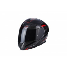 Moto přilba SCORPION EXO-920 SHUTTLE černo/stříbrno/červená Moto přilba SCORPION EXO-920 SHUTTLE černo/stříbrno/červená