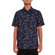 Pánská košile Volcom Honoroma S/S Black Pánská košile Volcom Honoroma S/S Black