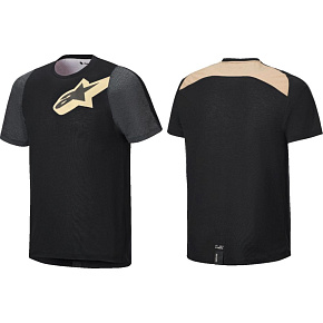 Alpinestars A-Dura Lipan S/S Jersey dres - černá Alpinestars A-Dura Lipan S/S Jersey dres - černá