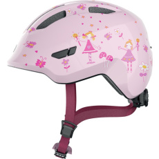 cyklo přilba Smiley 3.0 rose princess, ABUS,dětská (růžová) cyklo přilba Smiley 3.0 rose princess, ABUS,dětská (růžová)