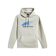 mikina PULSE HOODIE, ALPINESTARS (bílá off white)