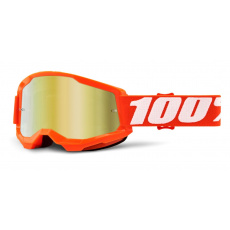 brýle 100% Strata 2 oranž -sklo zlaté zrcadlové