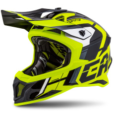 přilba Cross Pro 2 Contra, CASSIDA (žlutá fluo/černá/šedá/bílá) přilba Cross Pro 2 Contra, CASSIDA (žlutá fluo/černá/šedá/bílá)