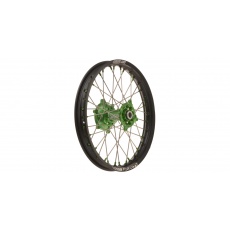 zadní kolo kompletní (19" x 1,85") KAWASAKI, Q-TECH (černý ráfek, zelený střed) zadní kolo kompletní (19" x 1,85") KAWASAKI, Q-TECH (černý ráfek, zelený střed)