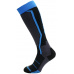lyžařské ponožky BLIZZARD Allround ski socks, black/anthracite/blue 43-46