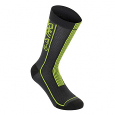 Alpinestars MTB Summer Socks 22 - ponožky black/acid yellow Alpinestars MTB Summer Socks 22 - ponožky black/acid yellow