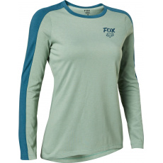 Dámský dres Fox W Ranger Dr Mid Ls Jersey Sage Dámský dres Fox W Ranger Dr Mid Ls Jersey Sage