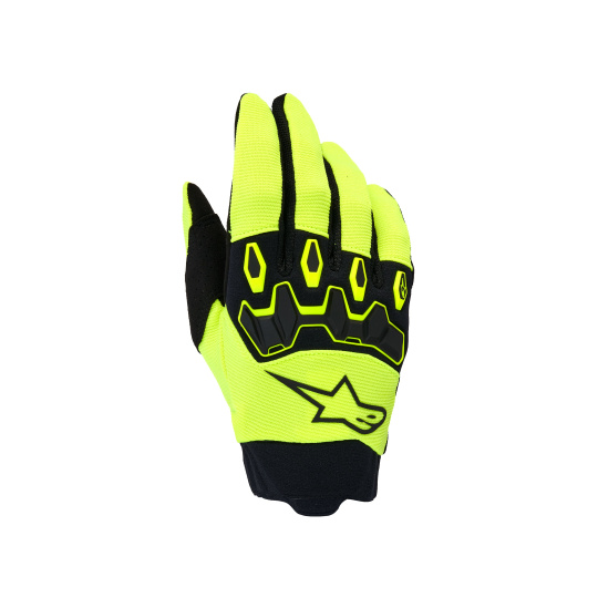 rukavice FULL BORE V2, ALPINESTARS (žlutá fluo/černá) 2026