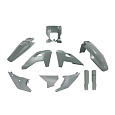sada plastů Husqvarna, RTECH (šedá, 7 dílů)
