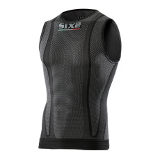 SIXS SMX tričko bez rukávů carbon černá SIXS SMX tričko bez rukávů carbon černá
