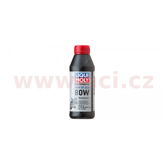LIQUI MOLY Motorbike Gear Oil 80w - minerální převodový olej 500 ml