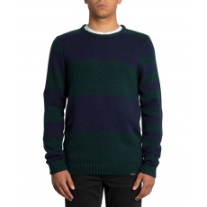Pánský svetr Volcom Edmonder Striped Navy Pánský svetr Volcom Edmonder Striped Navy