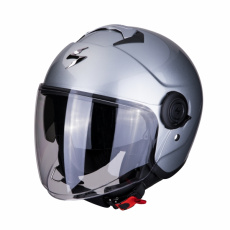Moto přilba SCORPION EXO-CITY solid stříbrná Moto přilba SCORPION EXO-CITY solid stříbrná