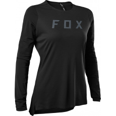 Dámský cyklo dres Fox W Flexair Pro s Jersey Black 