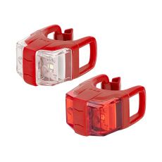 KELLYS Osvětlení set KLS TWINS II, Red KELLYS Osvětlení set KLS TWINS II, Red