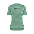 Dámský cyklo dres Fox W Ranger Tru Dri Ss Jersey  Pine