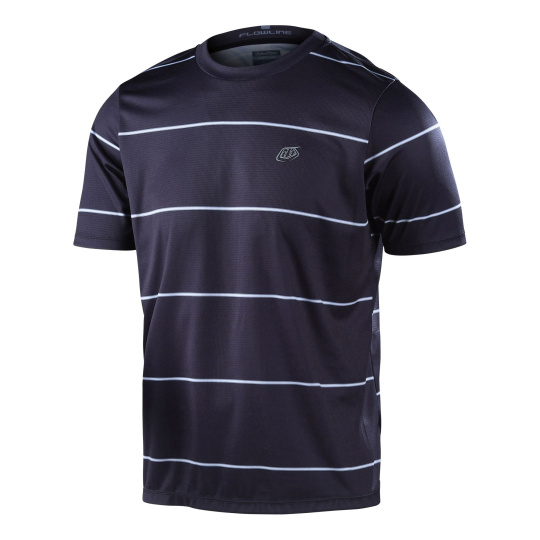 TLD DRES S KRÁTKÝM RUKÁVEM FLOWLINE REVERT BLACK (33551300)