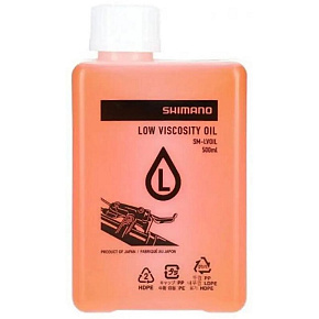 minerální olej hydraulický SHIMANO nízkoviskózní 500 ml SM-LVOIL minerální olej hydraulický SHIMANO nízkoviskózní 500 ml SM-LVOIL