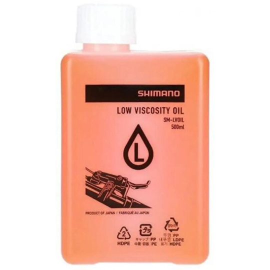 minerální olej hydraulický SHIMANO nízkoviskózní 500 ml SM-LVOIL