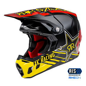 přilba FORMULA CC ROCKSTAR, (černá,červená/žlutá) přilba FORMULA CC ROCKSTAR, (černá,červená/žlutá)