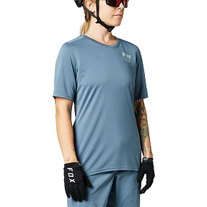 Dámský dres Fox W Ranger Ss Jersey Matte Blue Dámský dres Fox W Ranger Ss Jersey Matte Blue