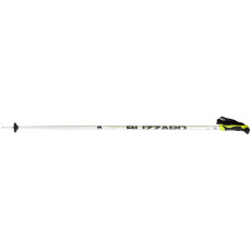 lyžařské hůlky BLIZZARD Allmountain ski poles, silver/neon green, AKCE