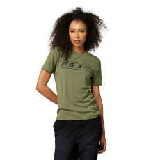 Dámské triko Fox W Pinnacle Ss Tech Tee Army Dámské triko Fox W Pinnacle Ss Tech Tee Army