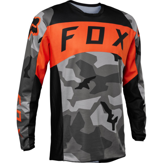 Pánský MX dres Fox 180 Bnkr Jersey  Grey Camo