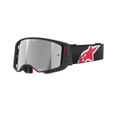 brýle SUPERTECH CORP, ALPINESTARS (černá/červená, zrcadlové stříbrné plexi) 2025 brýle SUPERTECH CORP, ALPINESTARS (černá/červená, zrcadlové stříbrné plexi) 2025