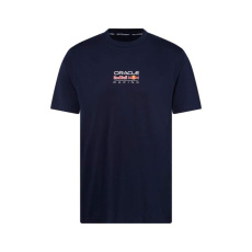 Tričko Oracle Red Bul Racing edice RACING tmavě modré s logem - S