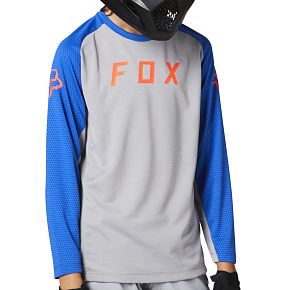 Dětský dres Fox Yth Defend Ls Jersey Steel Grey Dětský dres Fox Yth Defend Ls Jersey Steel Grey