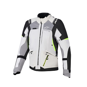 bunda STELLA ANDES V4 DRYSTAR, ALPINESTARS, dámská (tmavě šedá/světle šedá/černá/žlutá fluo) 2027 bunda STELLA ANDES V4 DRYSTAR, ALPINESTARS, dámská (tmavě šedá/světle šedá/černá/žlutá fluo) 2027