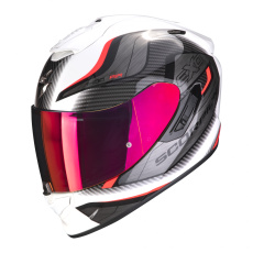 Moto přilba SCORPION EXO-1400 EVO AIR ATTUNE bílo/červená Moto přilba SCORPION EXO-1400 EVO AIR ATTUNE bílo/červená