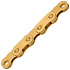 řetěz KMC X Flattop Gold Ti N 126 článků v krabičce, WAX-voskovaný