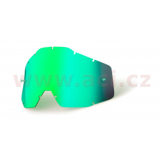 plexi Racecraft/Accuri/Strata, 100% (zelené chrom, Anti-fog) * plexi Racecraft/Accuri/Strata, 100% (zelené chrom, Anti-fog) *
