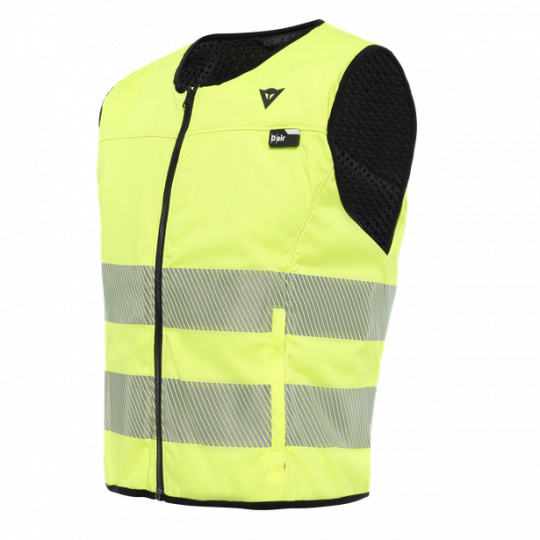 Airbagová vesta DAINESE SMART JACKET HI VIS D-AIR reflexní fluo žlutá