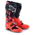 boty TECH 7, ALPINESTARS (černá/červená fluo/růžová fluo) 2026