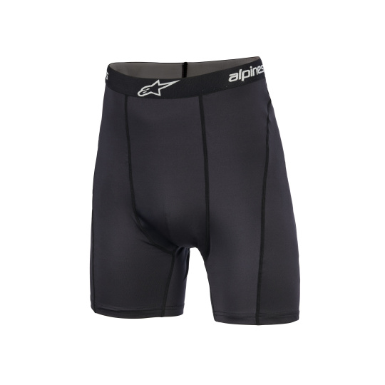trenýrky MX BOXER, ALPINESTARS (černá/bílá) 2026