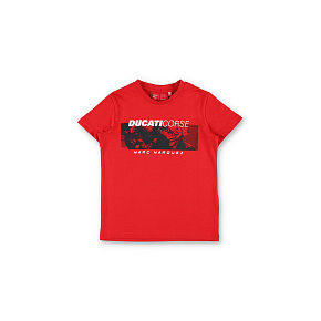 triko DUCATI CORSE dětské (červená) triko DUCATI CORSE dětské (červená)