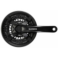 kliky SHIMANO Tourney FC-TY501-L 175mm 48-38-28 zubů, černé s krytem